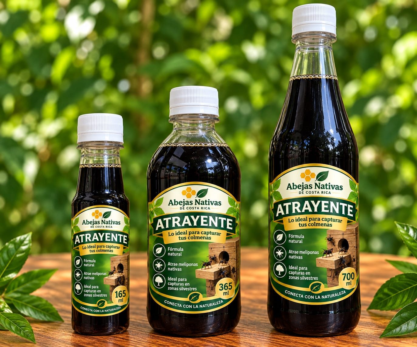 Atrayente en 165 ml, 365 ml y 700 ml
